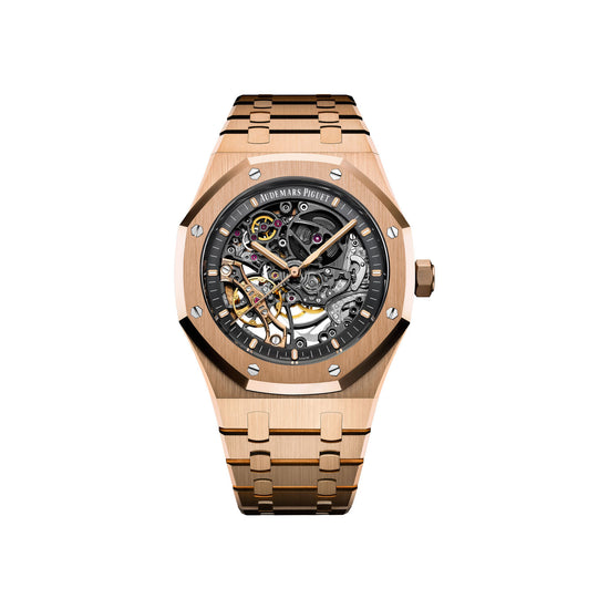 Audemars Piguet Replica Watch Royal Oak DOUBLE BALANCE WHEEL OPENWORKED 15407OR.OO.1220OR.01
