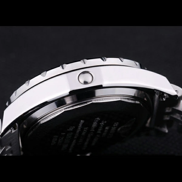 Breitling Bentley Chronograph Black Dial Stainless Steel Strap new58295