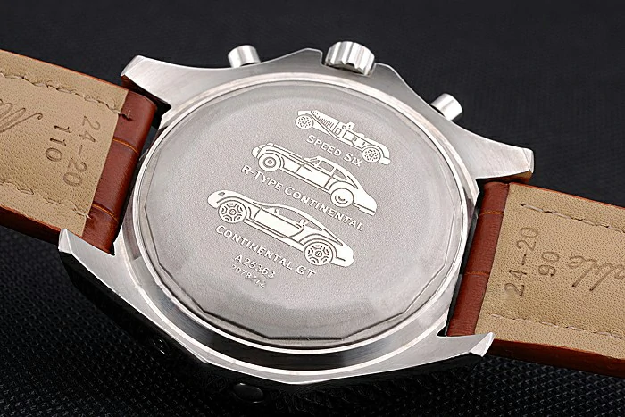 Breitling Bentley Mulliner Tourbillon Brown Dial Stainless Steel Case Brown Leather Strap new120706
