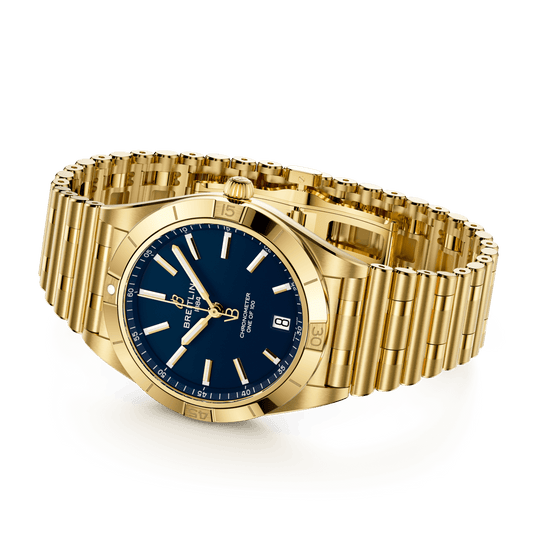 Breitling Replica Watch Chronomat Automatic 36 Victoria Beckham, 18k Yellow Gold, K103801A1C1K1