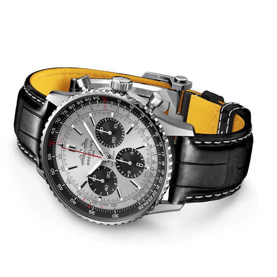 Breitling Replica Watch Navitimer B01 CHRONOGRAPH 43, Stainless steel, AB0138241G1P1