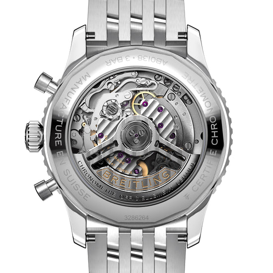 Breitling Replica Watch Navitimer B01 CHRONOGRAPH 43, Stainless steel, AB0138241L1A1