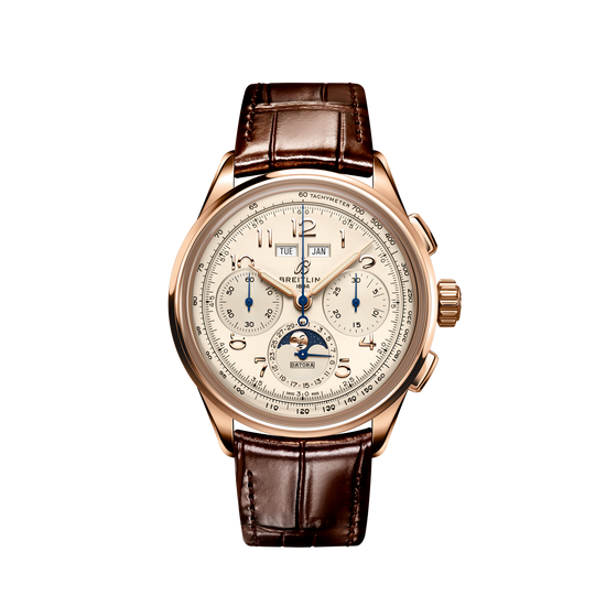 Breitling Replica Watch Premier B25 Datora 42, 18k Red Gold, RB2510371G1P1