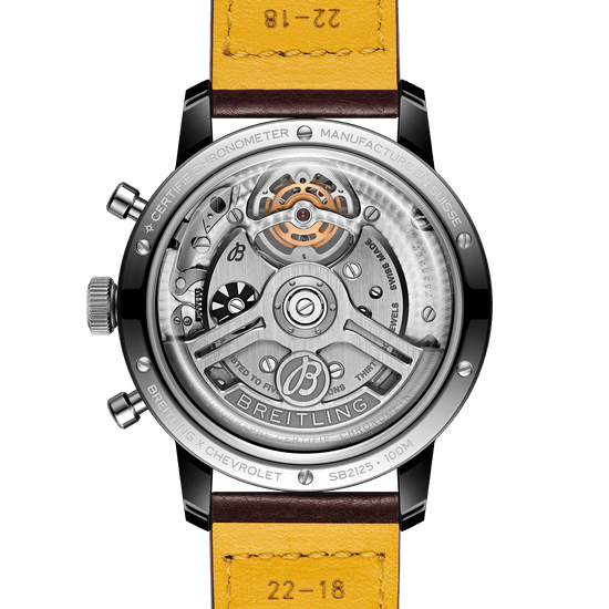 Breitling Replica Watch Top Time B21 Chevrolet Corvette, Ceramic, Titanium, 44mm, SB21252A1Q1X1