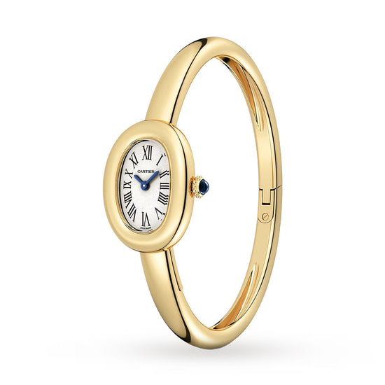 Cartier Replica Watch Baignoire Mini, 18k Yellow Gold, 24.6mm, x 18.7mm, WGBA0045