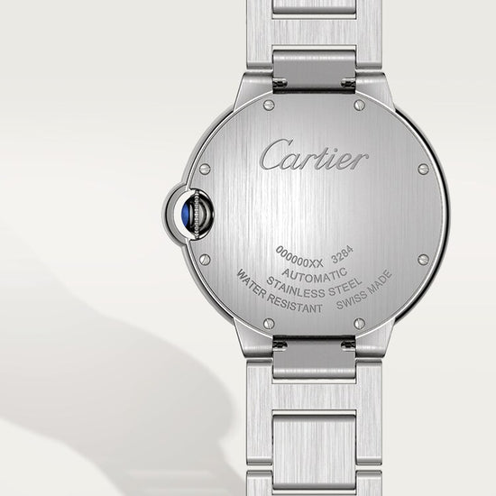 Cartier Replica Watch Ballon Bleu de Cartier Replica Watch, Stainless Steel and Diamonds, 36mm, W4BB0024