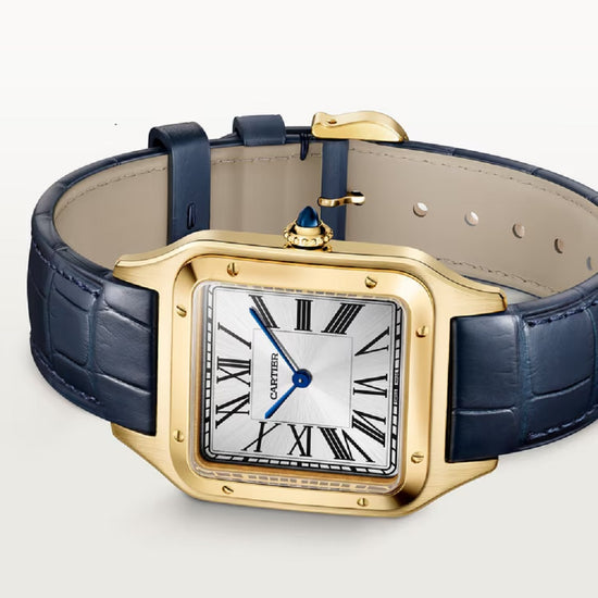 Cartier Replica Watch Santos-Dumont de Cartier Replica Watch, 18k Yellow Gold, 43.5mm x 31.4mm, WGSA0139