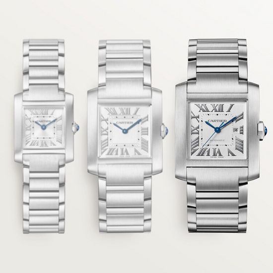 Cartier Replica Watch Tank Francaise de Cartier Replica Watch, Large Stainless Steel, 36.7mm x 30.5mm, WSTA0067