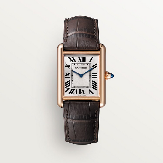 Cartier Replica Watch Tank Louis Cartier Replica Watch, 18k Rose Gold, 33.7mm x 25.5mm, WGTA0011