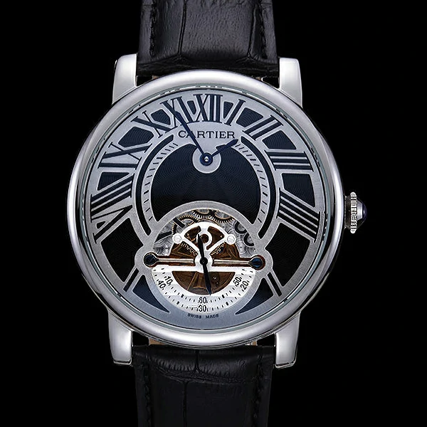Cartier Rotonde Flying Tourbillon Black Dial new59855