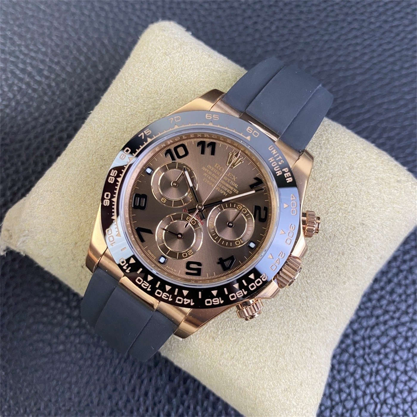 Daytona Rose Gold Replica – Chocolate Dial 116515LN