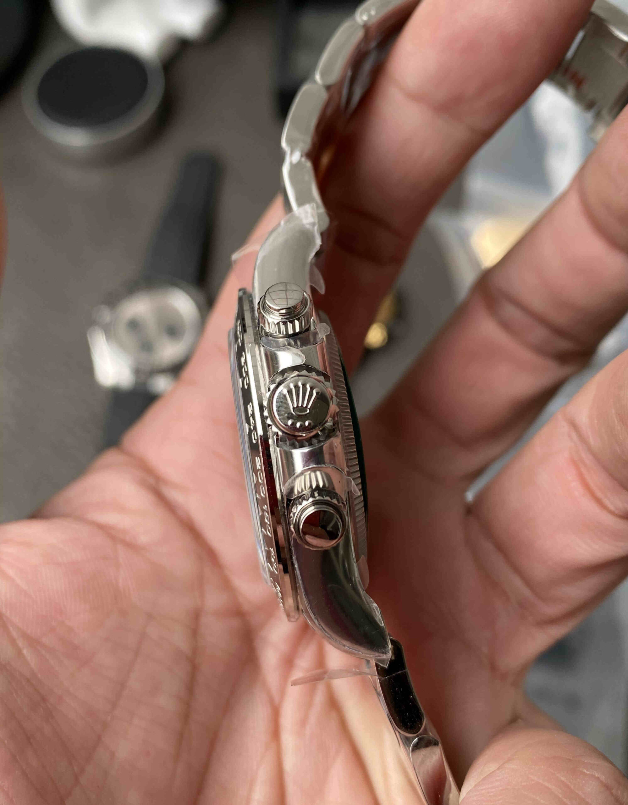 Daytona Black Ceramic 4131 – Full Black Rolex Daytona Clone