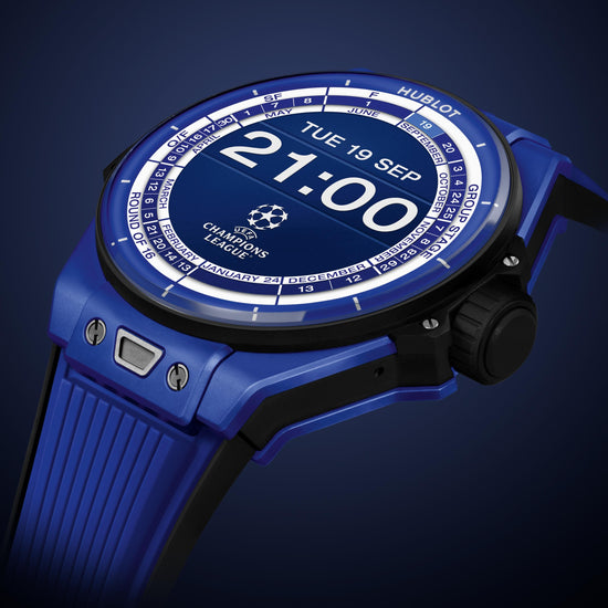 Hublot Replica Watch Big Bang E GEN3 UEFA CHAMPIONS LEAGUE, Blue Ceramic, 44mm, 450.EX.1100.RX.UCL23