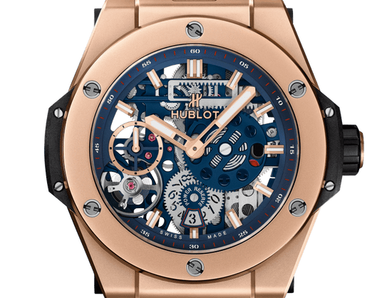 Hublot Replica Watch Big Bang Meca-10 King Gold  Blue 45mm, 414.OI.5123.RX