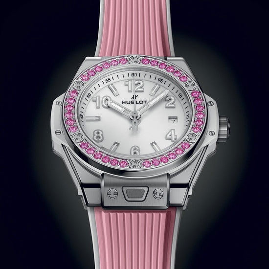 Hublot Replica Watch Big Bang One Click Joyful Steel Pink 33, 485.SP.2210.RX.1233