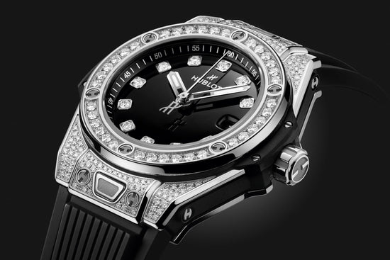Hublot Replica Watch Big Bang ONE CLICK STEEL PAVÉ 485.SX.1270.RX.1604