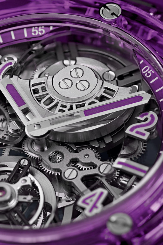 Hublot Replica Watch Big Bang TOURBILLON AUTOMATIC PURPLE SAPPHIRE 429.JM.0120.RT