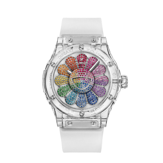 Hublot Replica Watch Classic Fusion TAKASHI MURAKAMI SAPPHIRE RAINBOW 507.JX.0800.RT.TAK21