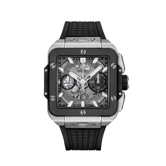 Hublot Replica Watch Square Bang UNICO TITANIUM CERAMIC 821.NM.0170.RX