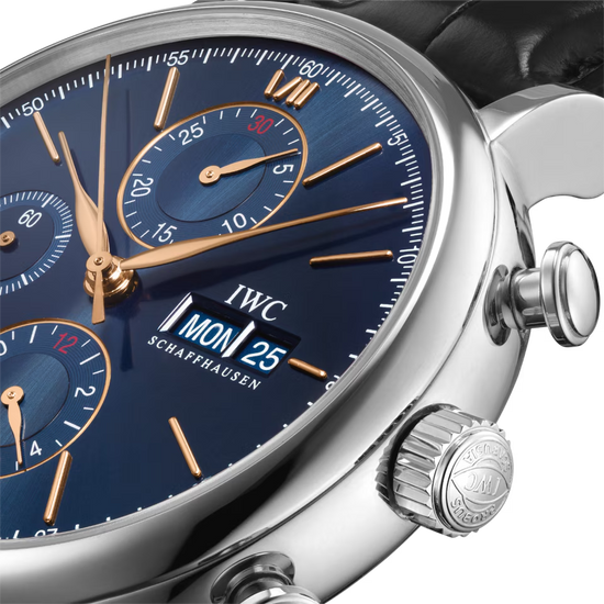 IWC Replica Watch Portofino Chronograph, Stainless Steel, 42mm, IW391036