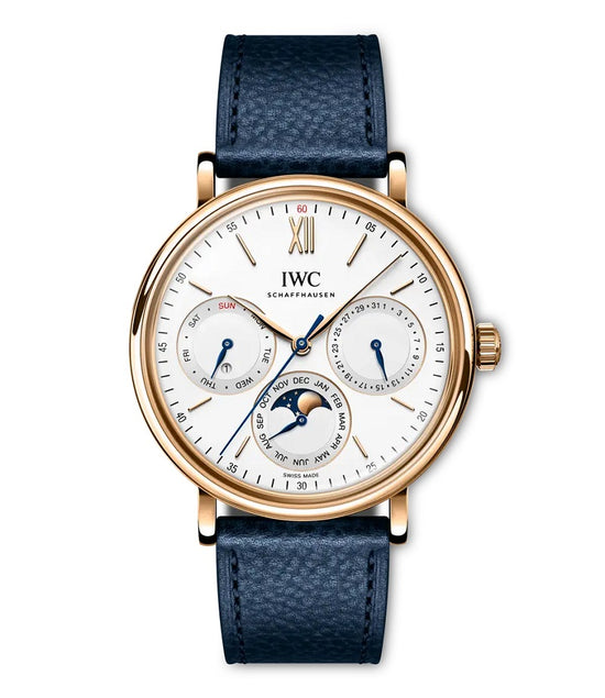 IWC Replica Watch Portugieser Perpetual Calendar, 18k Rose Gold, 40mm, IW344602