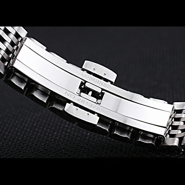 Longines La Grande Classique Stainless Steel Black Dial Diamond Markers Femme new60013