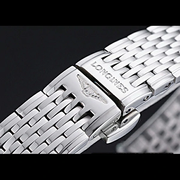 Longines La Grande Classique Stainless Steel Black Dial Diamond Markers Homme new60012