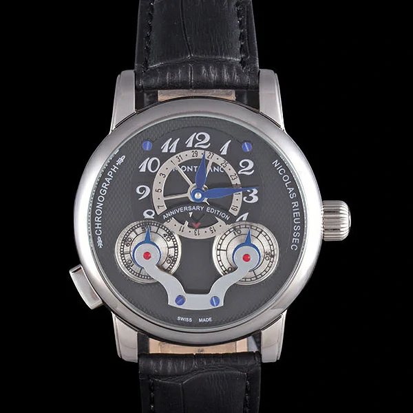 Montblanc Nicolas Rieussec Anniversary Edition Leather Band new59719