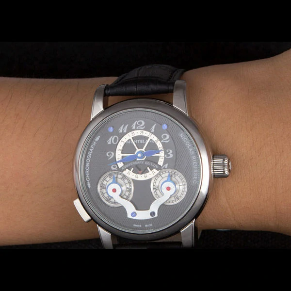 Montblanc Nicolas Rieussec Anniversary Edition Leather Band new59719