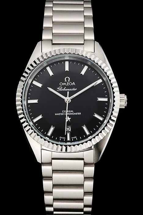 Omega Globemaster Black Dial Stainless Steel Case And Bracelet new122451