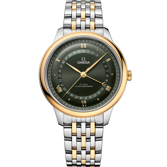 Omega Replica Watch De Ville Prestige, Stainless Steel and 18k Yellow Gold, 42 mm, 434.20.42.22.10.001