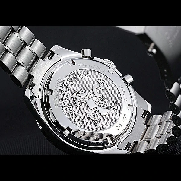 Omega Speedmaster White Dial Stainless Steel Strap new59950