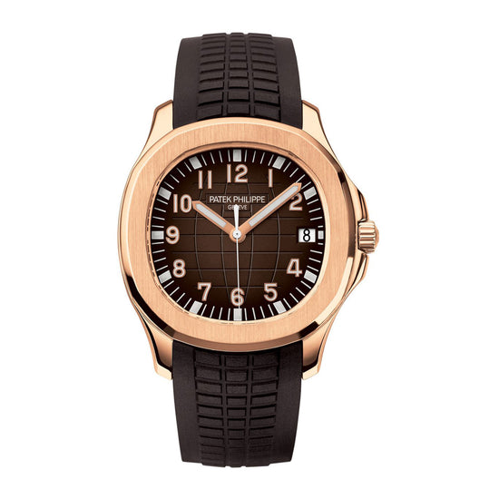 Patek Philippe Replica Watch Aquanaut Date, Sweep Seconds Watch, 18k Rose Gold 40,8mm, 5167R-001