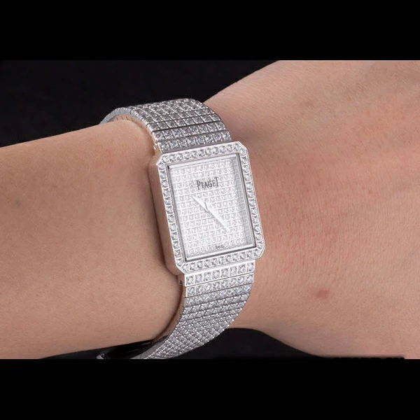 Piaget Limelight Diamonds Encrusted Stainless Steel Watch new59308