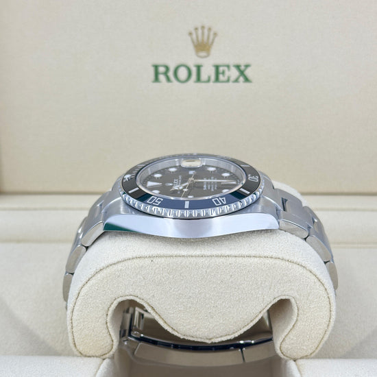 Pre-owned Rolex Replica Watch, Submariner Date 41, Stainless Steel, Black Ceramic, Black dial, 41mm, Oyster, 126610ln-0001