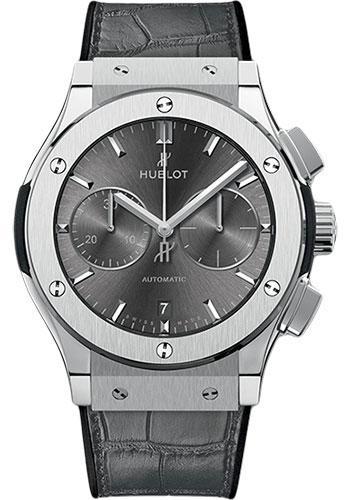 Replica Hublot Classic Fusion 45mm Chronograph Titanium Watch 521.NX.7071.LR