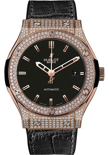 Replica Hublot Classic Fusion 45mm king Gold Watch 511.OX.1180.LR.1704