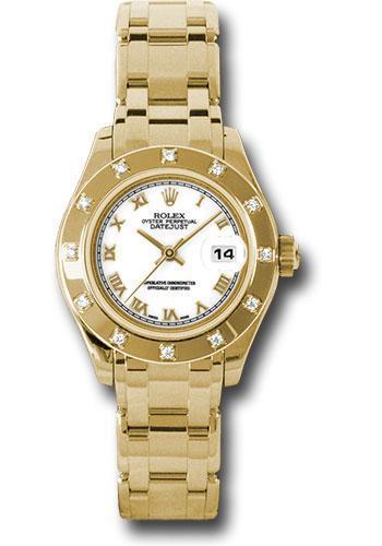 Replica Rolex Datejust Pearlmaster Watch: 80318 wr