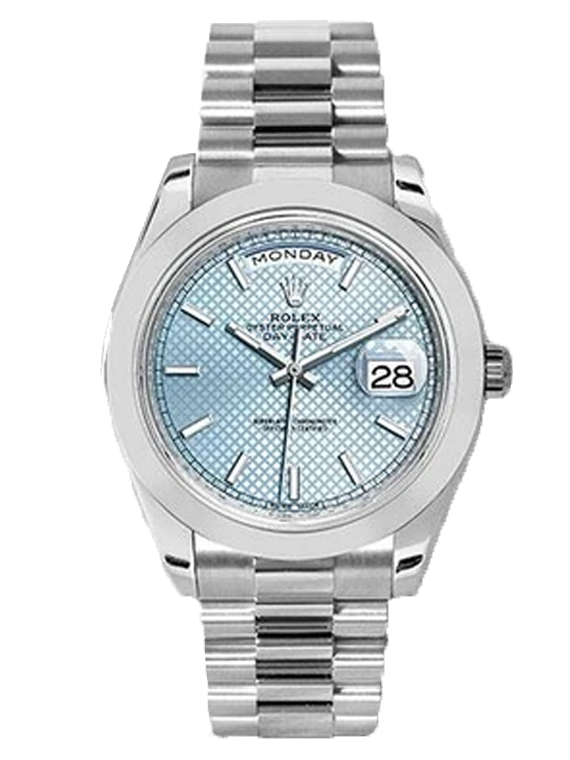 Replica Rolex Oyster Perpetual Day-Date 40 Watch 228206 ibdmip