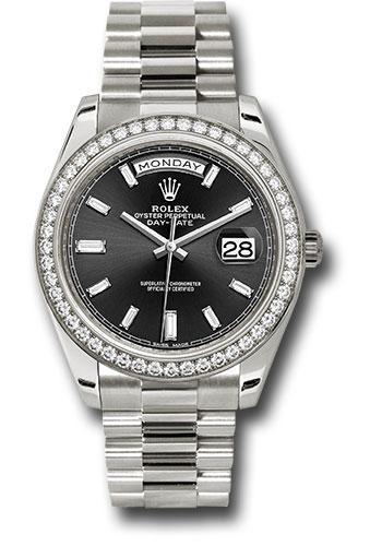 Replica Rolex Oyster Perpetual Day-Date 40 Watch 228398TBR bkbdp