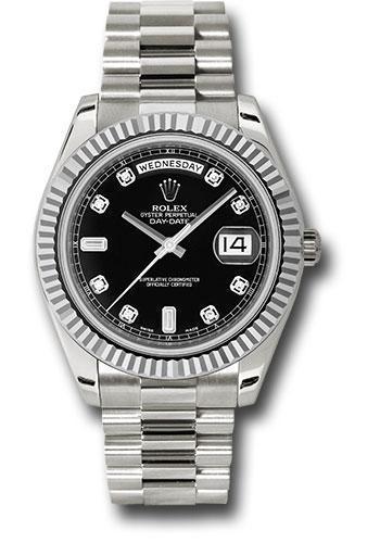 Replica Rolex Oyster Perpetual Day-Date II President 218239 bkdp