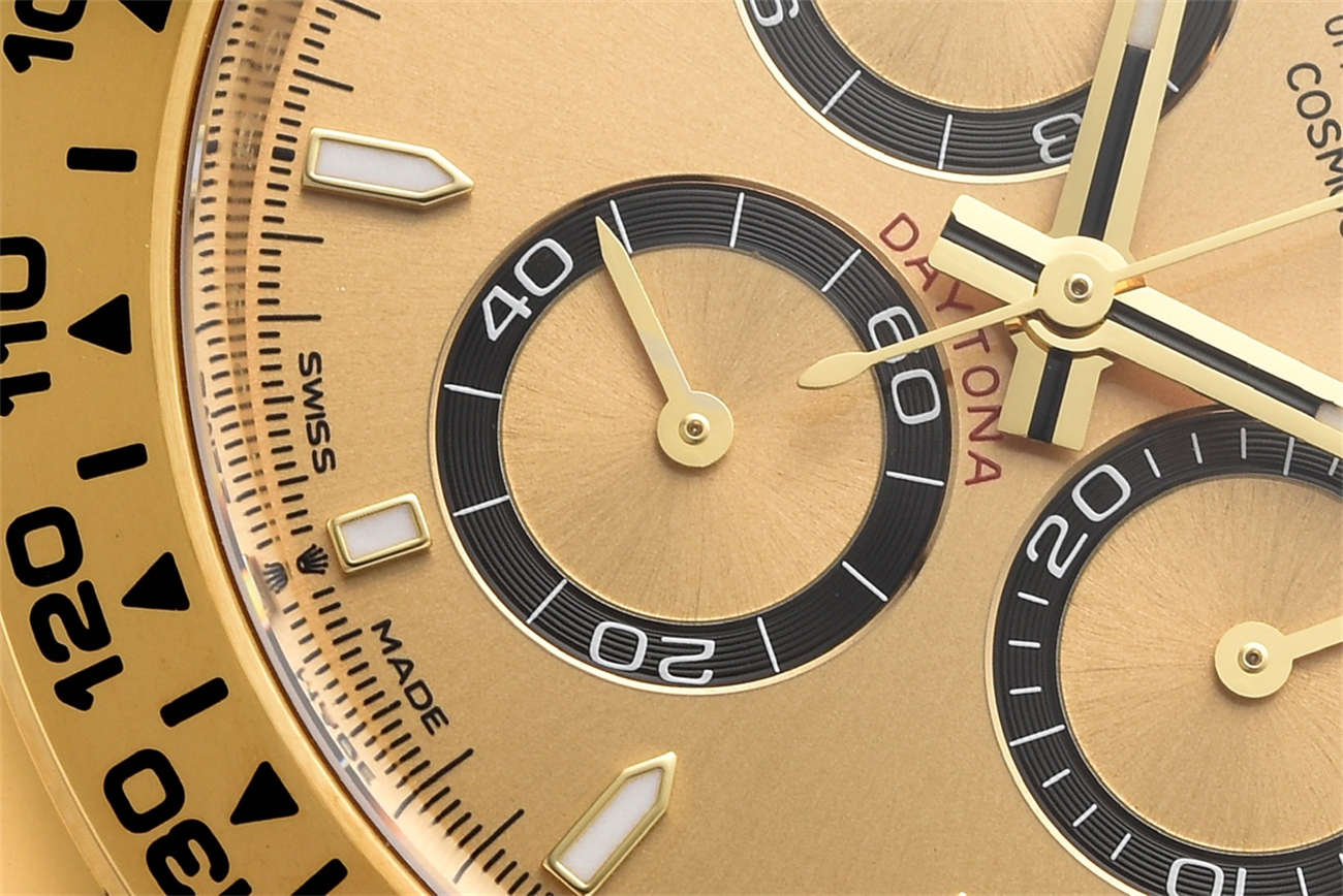 Rolex Daytona Champagne Dial Replica – 126518LN Yellow Gold Chronograph