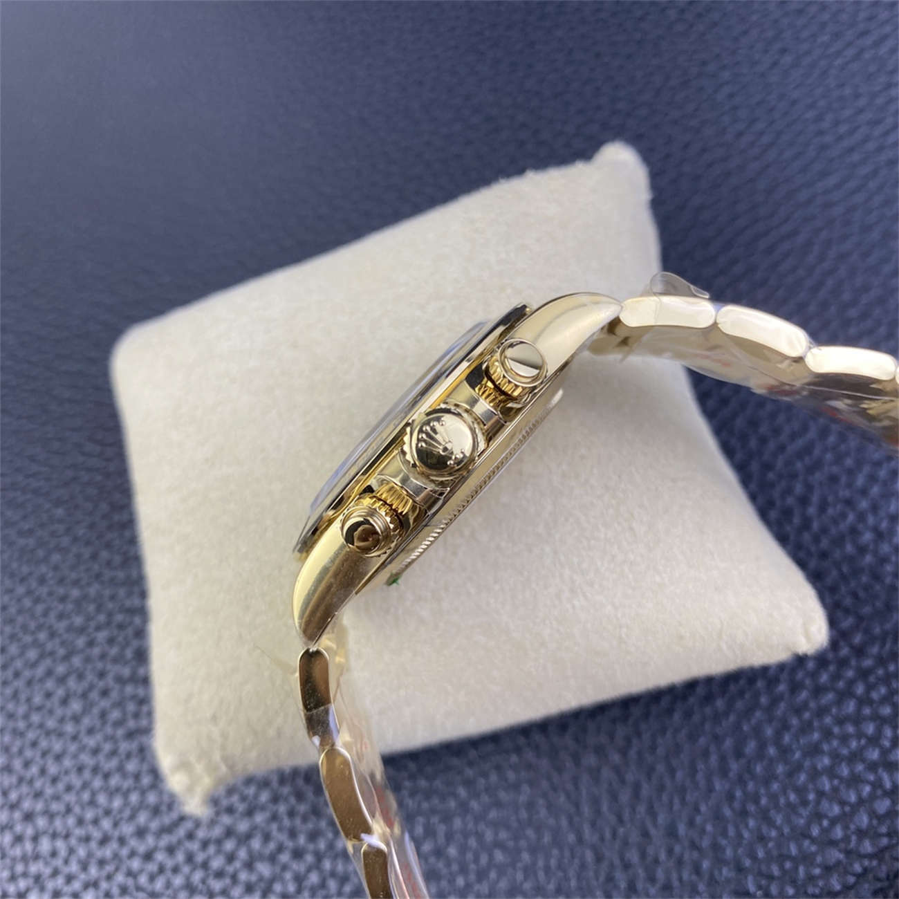 Rolex Daytona Green Dial Replica – Yellow Gold 4130 Edition