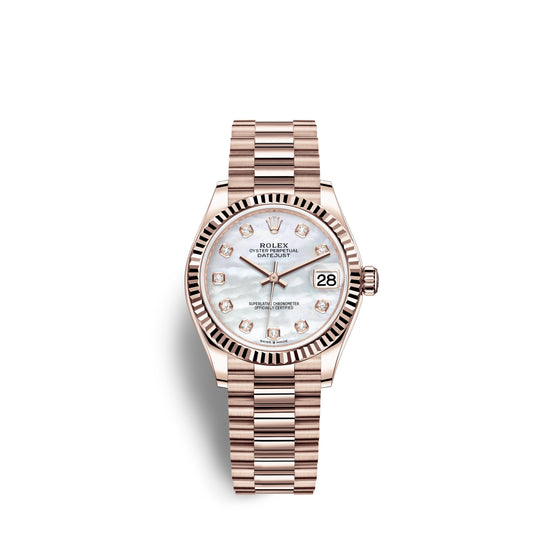 Rolex Replica Watch Datejust 31, 18k Everose Gold, 278275-0009