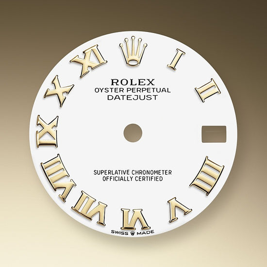 Rolex Replica Watch Datejust 31, Oystersteel, 18kt Yellow Gold and diamonds, 278383RBR-0002