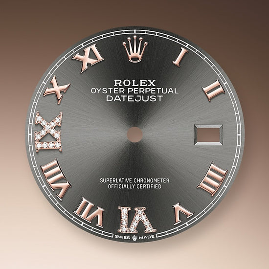Rolex Replica Watch Datejust 36, 18k Everose Gold and Stainless Steel, 36mm, 126231-0023