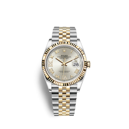 Rolex Replica Watch Datejust 36, 18k Yellow Gold and Stainless Steel, 36mm, 126233-0031