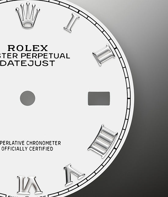 Rolex Replica Watch Datejust 36 Oystersteel and white gold 126284RBR-0018