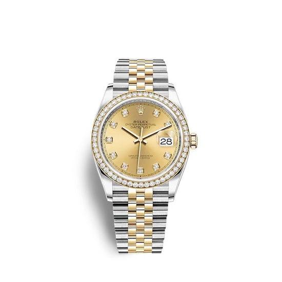 Rolex Replica Watch Datejust 36 Oystersteel and yellow gold 126283RBR-0003
