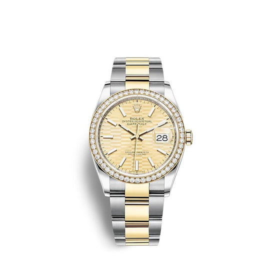 Rolex Replica Watch Datejust 36 Oystersteel and yellow gold 126283RBR-0026